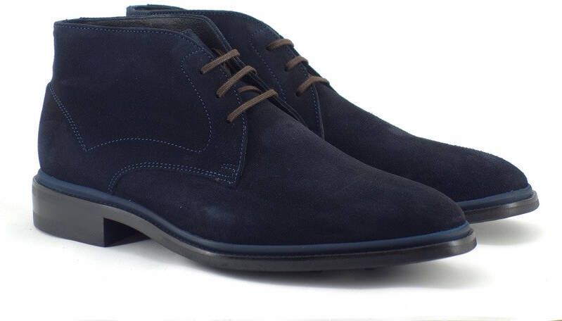 Floris van Bommel Sfm 50032 Nette schoenen Veterschoenen Heren Blauw - Foto 5
