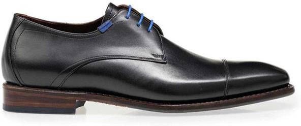 Floris van bommel SFM 30064 10 01 Black Calf H Wijdte Veterschoenen - Foto 6