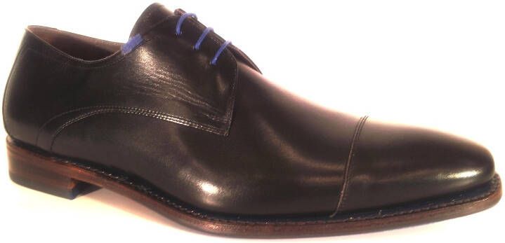 Floris van bommel SFM 30064 10 01 Black Calf H Wijdte Veterschoenen - Foto 4