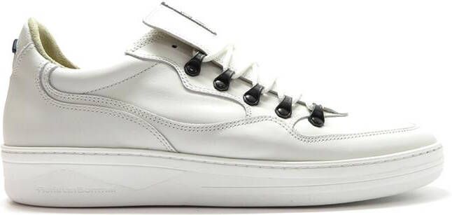 Floris van Floris van Bommel van Floris van Bommel Sneakers Heren Lage sneakers Herenschoenen Leer SFM-10089 Wit - Foto 9