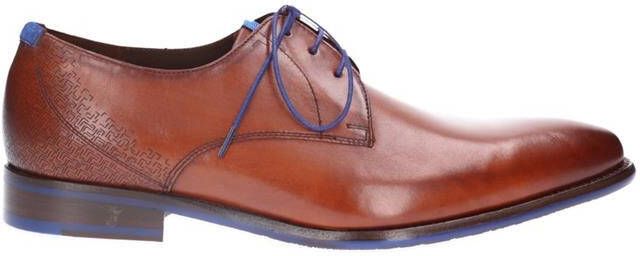 Floris van bommel 30217 Gilli 02.00 Dark Cognac G+ Wijdte Veterschoenen - Foto 8