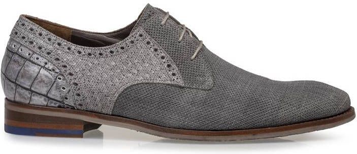 Floris van Bommel Sfm-30161 Nette schoenen Veterschoenen Heren Grijs - Foto 5