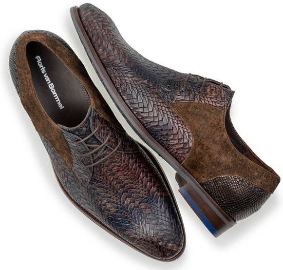 Floris van Bommel DE STAPPER 17.82 Volwassenen Heren veterschoenNette herenschoenen Bruin - Foto 10