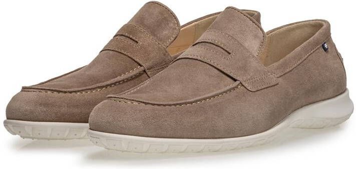 Floris van Floris van Bommel van Floris van Bommel Instappers Heren Instapschoenen Herenschoenen Suède SFM-40020 Blauw - Foto 13