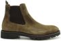 Floris van Bommel Chelsea boots Heren Boots Laarzen Herenschoenen Suède SFM-60018 Midden bruin - Thumbnail 9