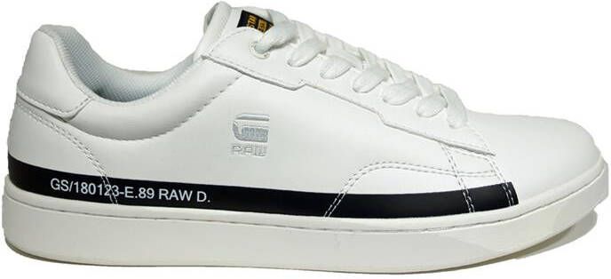 G-Star Klassieke laag uitgesneden sneaker met logo-details White Heren - Foto 7