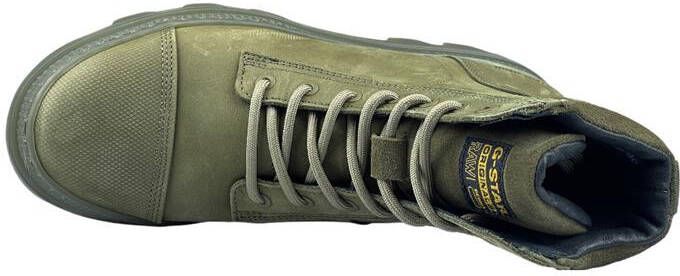 G-Star G Star Raw Noxer Hgh Nub W Veterboots Laarzen Met Veters Dames Groen - Foto 7