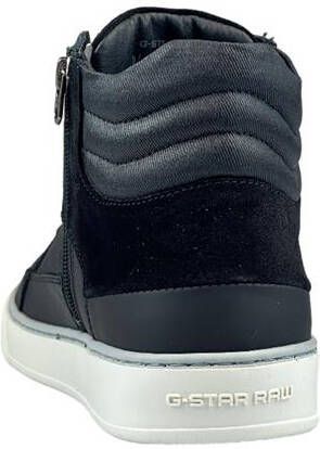 G-Star Raw RAVOND Mid Basic Denim Heren Sneakers 2242 005710 ZWART - Foto 7