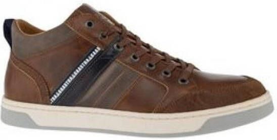 Gaastra Waller Mid Hoge sneakers Leren Sneaker Heren Cognac - Foto 2