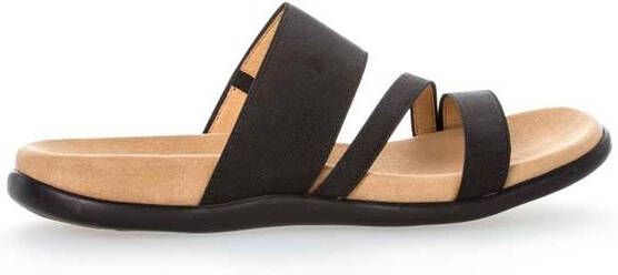 Gabor Slippers sleehak zomerschoen pantoffels met ademende leren voering - Foto 18