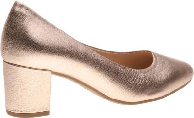 Gabor 450 Pumps High Heels Schoenen Hoge Hak Dames Goud - Foto 6