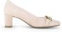 Gabor Stijlvolle Roze Suede Pumps Beige Dames - Thumbnail 3