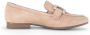 Gabor Comfortabele Suède Loafer voor Dames Beige Dames - Thumbnail 2