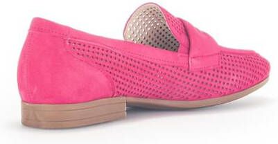 Gabor Instappers Dames Instapschoenen Damesschoenen Suède 22.424 Fuchsia - Foto 6