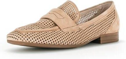 Gabor Instappers Dames Instapschoenen Damesschoenen Suède 22.424 Zand + - Foto 7