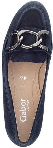 Gabor Dames Instappers & Ballerina's 22.434.46 Donkerblauw ½ - Foto 11