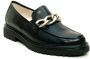 Gabor Zwarte Leren Loafers voor Dames Black Dames - Thumbnail 3