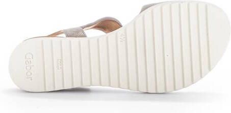 Gabor Leren Dames Sandaal met Lichtgewicht Zool Beige Dames - Foto 10