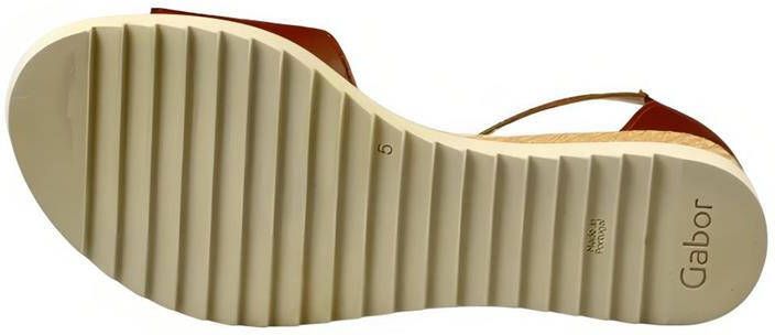 Gabor Sandalen cognac Leer Dames - Foto 9
