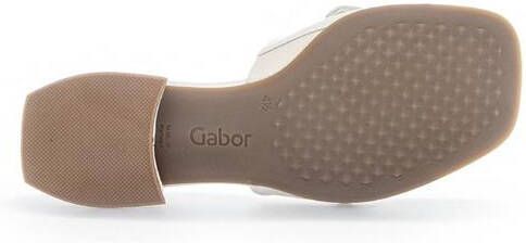 GABOR Slippers Dames 801.3 Maat: 35 5 Materiaal: Leer Kleur: Beige - Foto 8