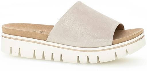 Gabor Slippers sleehak zomerschoen slippers met elastiek breedte g - Foto 4