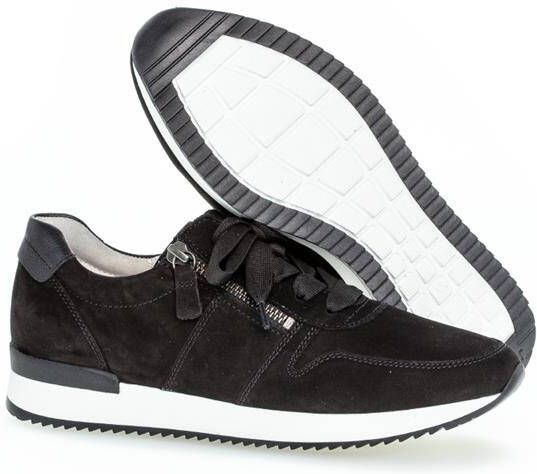 Gabor Sportieve Lage Dames sneaker met veter en rits - Foto 11