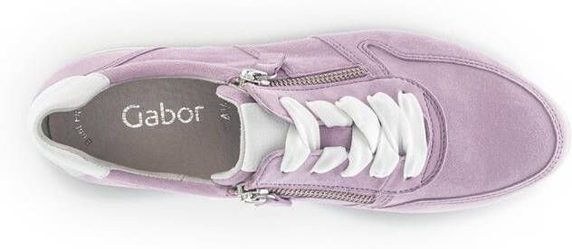 Gabor Sneaker 23.420.13 Viola Paars Suède - Foto 7