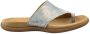 Gabor 23.700-66 Caruso Metallic Aquamari-slipper -slipper voetbed - Thumbnail 3