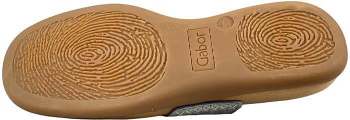 Gabor 23.700-66 Caruso Metallic Aquamari-slipper -slipper voetbed - Foto 4