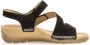 Gabor Sandalen zwart Nubuck Dames - Thumbnail 2