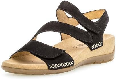 Gabor Sandalen zwart Nubuck Dames - Foto 6