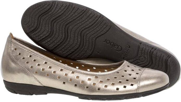 Gabor Dames Instappers & Ballerina's 24.169.62 Brons ½ - Foto 5