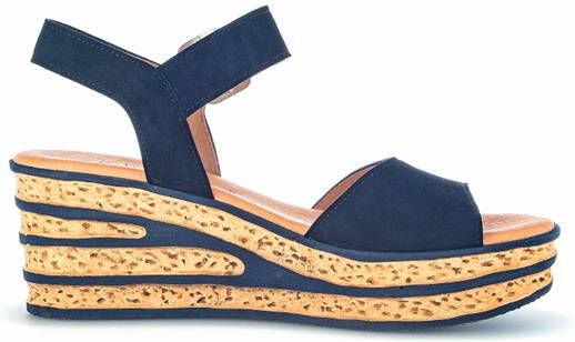 GABOR Dames 651 Maat: 37 Materiaal: Suède Kleur: Blauw - Foto 5