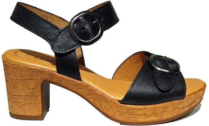 Gabor Sandalen zwart Leer Dames - Foto 4