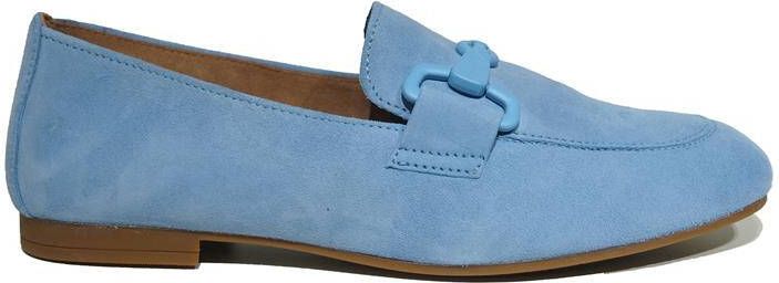 Gabor Blauwe Velvet Loafers Stijlvol Comfortabel Ontwerp Blue Dames - Foto 14