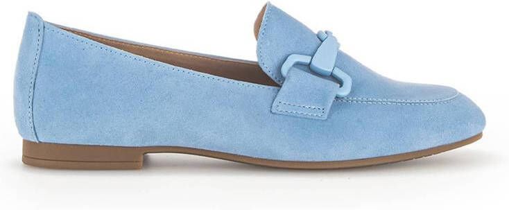 Gabor Blauwe Velvet Loafers Stijlvol Comfortabel Ontwerp Blue Dames - Foto 13