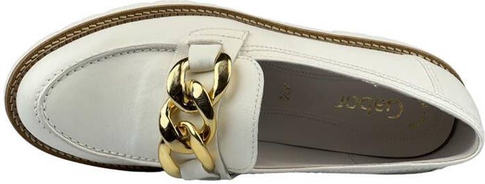 Gabor -Dames off-white-crÈme-ivoorkleur ballerina's & mocassins - Foto 9