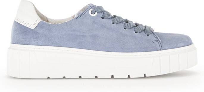 Gabor dames sneaker Licht blauw - Foto 3