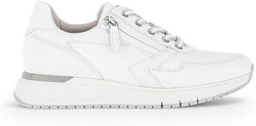 Gabor Comfort Wit-Zilveren Sneaker H-leest - Foto 5