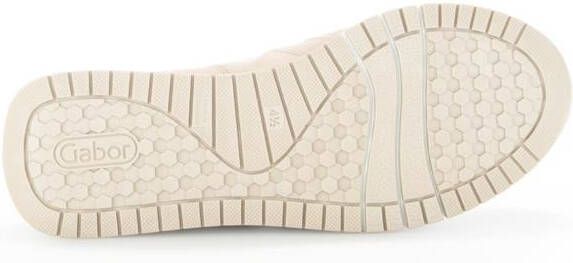 Gabor Sneakers Dames Lage sneakers Damesschoenen Suède 86.448 sue Zand - Foto 13