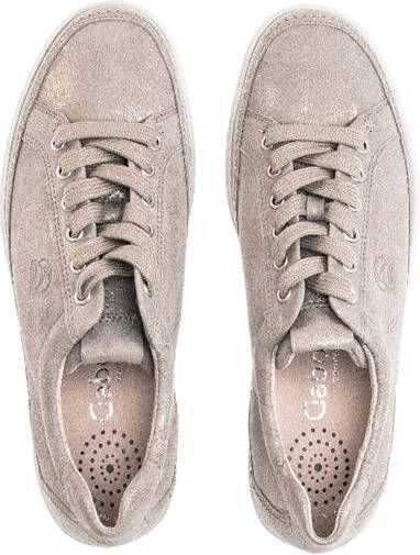 Gabor Dames Sneakers 26.458.95 Platina ½ - Foto 3