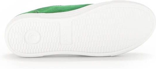 Gabor Sneaker van suède met rits en uitneembaar voetbed Gray Heren - Foto 11