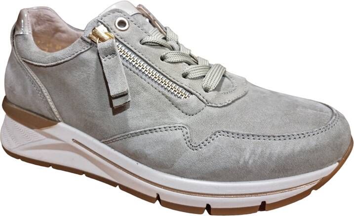 Gabor Groene Suède Casual Sports Sneakers Green Dames - Foto 7