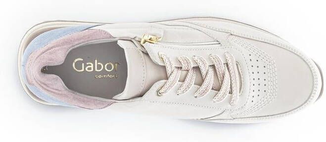 Gabor Veterschoenen Laag Veterschoenen Laag gebroken wit - Foto 6