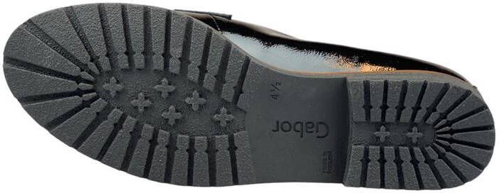 Gabor Instappers Female Instapschoenen Damesschoenen Leer 32.042 Zwart - Foto 9