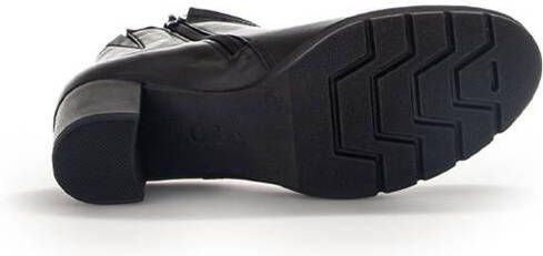 Gabor Elegant Zwart Enkellaarsje met Trendy Zijkettingen Black Dames - Foto 7