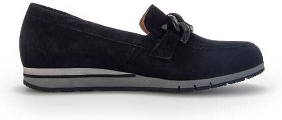 Gabor Zwarte Fluwelen Ballerina Schoenen Black Dames - Foto 6