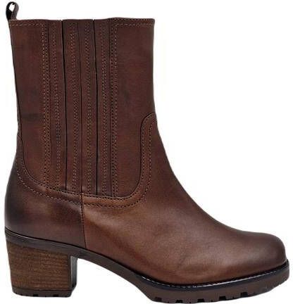 Gabor 801.4 Enkelboots Enkellaarsjes Dames Cognac