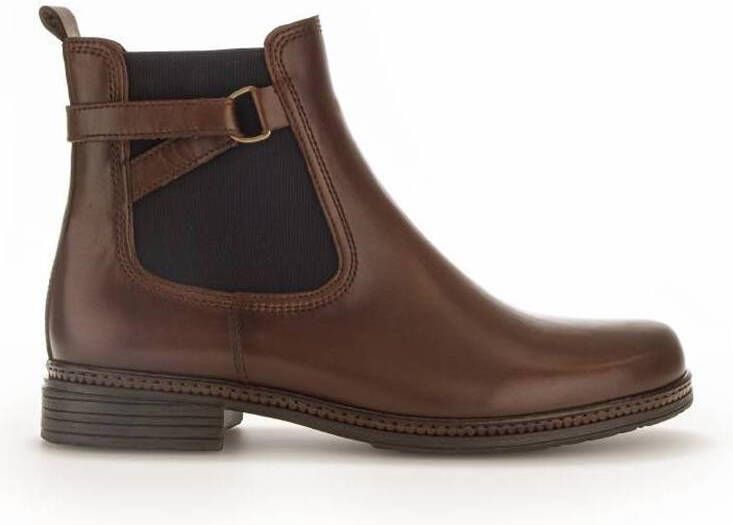 Gabor 54.670.36 Brown G-Wijdte Chelsea boots - Foto 2