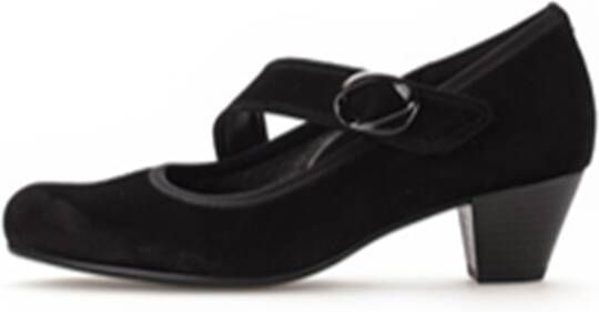 Gabor Bandschoen 36.149.47 Schwarz Suède Wijdte H Verwisselbaar Voetbed - Foto 8